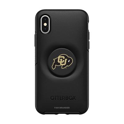 Colorado Buffaloes OtterBox Symmetry PopSocket iPhone Case