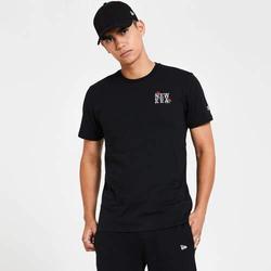 New Era Herren Ne Rose Wordmark Tee Kurzärmeliges T-Shirt, schwarz, S