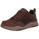 Skechers Men's BENGAO-Hombre Sneaker, Dark Brown Waterproof Leather,6.5 UK Medium