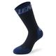 Lenz 7.0 Mid Merino Kompression Socken, blau, Größe 45 - 47