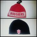 Adidas Accessories | Adidas Hooisers Reversible Beanie Hat Nwt | Color: Black/Red | Size: Os