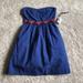 Anthropologie Dresses | Anthropologie Floreat Dress, 0 | Color: Blue/Red | Size: 0