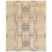 White 24 x 0.25 in Area Rug - Bokara Rug Co, Inc. Hand-Knotted High-Quality Silver & Gold Area Rug Wool | 24 W x 0.25 D in | Wayfair