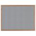 AARCO Cork Wall Mounted Bulletin Board Wood/Cork in White | 36 H x 48 W x 0.5 D in | Wayfair OW3648182