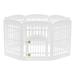 IRIS USA, Inc. Pet Pen Plastic in Gray | 34.25 H x 63 W x 63 D in | Wayfair 594402