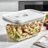 ZWILLING J.A. Henckels Fresh & Easy Glass Airtight Meal Prep 2.11 Qt Food Storage Container in White | 5.04 H x 8.43 W x 5.67 D in | Wayfair