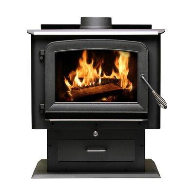 Ashley Hearth 2500 sq. ft. Wood Stove in Black/Brown | 31.4 H x 27 W x 25.6 D in | Wayfair AW2520E-P
