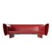 Vondom Bum Patio Sofa Plastic in Red | 31.25 H x 96.25 W x 39.25 D in | Wayfair 65001F-RED