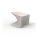 Vondom Wing Plastic Decorative Stool Plastic in Gray/Brown | 14.25 H x 18.5 W x 17.5 D in | Wayfair 53036-ECRU