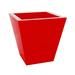 Vondom Cono Self Watering Lacque Polyethylene Pot Planter Resin/Plastic in Red | 23.5 H x 23.5 W x 23.5 D in | Wayfair 41160F-RED