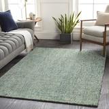 Green/White 106 x 0.28 in Area Rug - 17 Stories Balcom Abstract Handmade Tufted Wool Green/Teal Area Rug Wool | 106 W x 0.28 D in | Wayfair