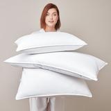 Peacock Alley Dacron Medium Down Alternative Bed Pillow Down Alternative/100% Cotton in White | 20 H x 36 W x 1 D in | Wayfair PAD-KNGM.A ALD