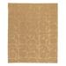 White 36 x 0.5 in Area Rug - Tufenkian Molecular Geometric Hand-Knotted Wool Gold Area Rug Wool | 36 W x 0.5 D in | Wayfair KW27T249...0305