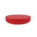 Vondom Vela - Basic Daybed - 82.75"Dia - Basic Plastic in Red | 15.75 H x 82.75 W x 82.75 D in | Outdoor Furniture | Wayfair 54108-RED