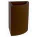 Vondom Angular Resin Pot Planter Resin/Plastic | 21.75 H x 15.25 W x 15.25 D in | Wayfair 41070-BRONZE