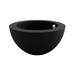 Vondom Sfera Resin Pot Planter Resin/Plastic in Black | 11.75 H x 23.5 W x 23.5 D in | Wayfair 43860R-BLACK