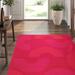 Red 120 x 0.55 in Area Rug - Tufenkian C Me Crimson Hand-Knotted Wool/Linen/Hemp Area Rug Hemp/Wool | 120 W x 0.55 D in | Wayfair T019T445...1014