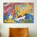Vault W Artwork 'Improvisation 3' by Wassily Kandinsky Painting Print on Canvas in Brown/Green/Orange | 18 H x 26 W x 1.5 D in | Wayfair