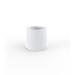Vondom Ulm Self Watering Plastic Pot Planter in White | 23.5 H x 26.75 W x 26.75 D in | Wayfair 42209F-WHITE