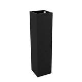 Vondom Cube - Square Resin Tower Pot Planter - Self Watering Resin/Plastic in Black | 31.5 H x 7.75 W x 7.75 D in | Wayfair 44120R-BLACK