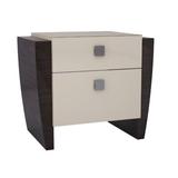 Orren Ellis Hailee 2 Drawer Nightstand Wood in Brown | 22 H x 25 W x 17 D in | Wayfair 01524A0CBDED4B26908219A1C02B2BD0