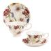 Grace's Tea Ware Pansy Bone China Teacup & Saucer Bone China/Ceramic | 2.5 H in | Wayfair S13247C-4T/2