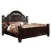 Fleur De Lis Living Abella Platform Bed Wood in Brown | 67.13 H x 78.5 W x 97.25 D in | Wayfair CD64B17944DD46B996D454E1C8A25C4C