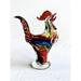 August Grove® Margrethe Rooster Figurine Glass in Red | 11.5 H x 6 W x 2 D in | Wayfair 532AF01A5A5742E091B01BB8D0A742F1