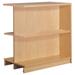 Stevens ID Systems Library 39" H x 35" W Standard Bookcase Wood in Brown | 39 H x 35 W x 23 D in | Wayfair 88252 Z39-055