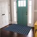 Foundry Select Nyla Indoor Door Mat Synthetics in White | Rectangle 3' x 5' | Wayfair 3432075071944AC39005FB0E85B1A87E