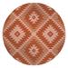 Loon Peak® Claussen Indoor Door Mat Synthetics in Pink/Brown | 60" W x 60" L | Wayfair 27D05D9DC05E4DA1A9B984EC5E4D6645