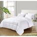 Kathy Ireland Home Ultra-Soft Nano-Touch Down Fiber Comforter Essentials Extra Warmth King Down and Feather Blend in White | Wayfair KI035417