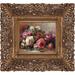 Vault W Artwork Discarded Roses' by Pierre-Auguste Renoir - Picture Frame Painting on Canvas Canvas, in Red | 17.5 H x 19.5 W x 2 D in | Wayfair