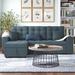 Blue Sectional - Lark Manor™ Areliz 88" Wide Right Hand Facing Sleeper Sofa & Chaise | 33 H x 88 W x 57 D in | Wayfair