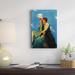 Vault W Artwork 'On Top of the World' by Norman Rockwell Painting print on Wrapped Canvas Metal | 40 H x 26 W x 0.75 D in | Wayfair