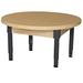 Wood Designs Adjustable Height Circular Activity Table Wood/Laminate in Brown | 18 H in | Wayfair HPL48RNDA1217