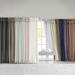 Kelly Clarkson Home Rivau Faux Silk Lined Twist Tab Window Curtain Panel Polyester in Indigo | 84 H in | Wayfair LARK2594 32223951