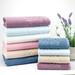 House of Hampton® Parkerson 3 Piece Turkish Cotton Towel Set Turkish Cotton in Pink/White, Size 28.0 W in | Wayfair