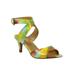 Women's Soncino Sandals by J. Renee® in Bright Multi Paint (Size 7 1/2 M)