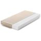 Marcapiuma - Baby mattress 64x124 depth 10 cm - BAMBY - Baby waterfoam mattress - Removable Non-allergenic Antibacterial Dust Mite resistant cover - Toddler Bed Mattress - Made in Italy