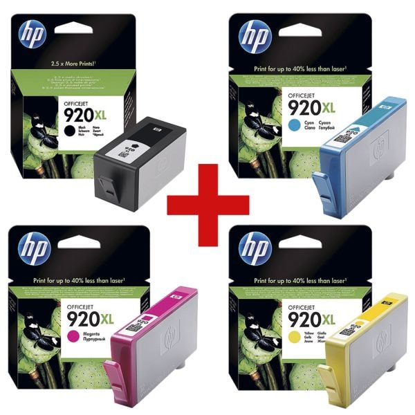 HP Tintenpatronen-Set »C2N92AE« Nr. 920XL schwarz Image