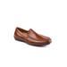 Wide Width Men's Deer Stags®Slip-On Driving Moc Loafers by Deer Stags in Dark Luggage (Size 10 W)