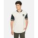 Hurley Herren M Ziggy Baseball Henley S/S Unterhemd, Hafer (Oatmeal Heather), S