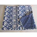 Tribal Asian Textiles Ikat Throw Kantha Quilt Ralli Gudari Kantha Quilt Blanket Bedding Bedspread by Tribal Asian Textiles