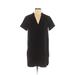 Lush Casual Dress - Shift: Black Solid Dresses - Women's Size X-Small