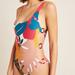 Anthropologie Swim | Last One Anthro Red Carter Charlie One-Piece Swimsuit | Color: Blue/Red | Size: Various