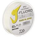 Daiwa Unisex-Erwachsene J-Fluoro Leader Angelschnur, farblos, 80 lb/50 yds