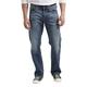 Silver Jeans Herren Gordie Loose Fit Straight Leg Jeans, Medium Vintage, 42W / 34L