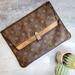 Louis Vuitton Bags | Authentic Rare Louis Vuitton Pliante Clutch | Color: Brown/Tan | Size: Os