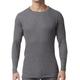 Stanfield's Waffle Long Sleeve Top, Charcoal Mix, Medium